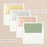 "Enchanting" - Retired Holiday Cards in Snowflake by Olivia Raufman - Envelope Liners
