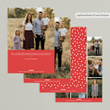 "Norrland" - Retired Holiday Cards in Sugar Lake by Leia Matt - Back of Card