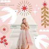 "Norrland" - Retired Holiday Cards in Sugar Lake by Leia Matt - Close-Up