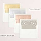 "decadent" - Retired Holiday Cards in Stone by lena barakat - Envelope Liners