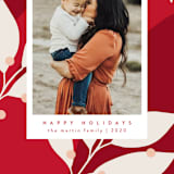 "Bold and Bright" - Retired Holiday Cards in Berry by Kelly Schmidt - Close-Up