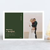"Nouveau" - Retired Holiday Cards in Pine by Nazia Hyder - Front