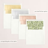 "High Five" - Retired Holiday Cards in Grass by Erin Deegan - Envelope Liners