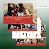 "holiday brushed" - Retired Holiday Cards in Apple by Bethany McDonald - Back of Card