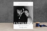 "Faith & Love" - Retired Holiday Cards in Paramount White by Kate Ross - Front