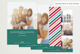 "Merry Jolly Joy" - Retired Holiday Cards in Evergreen by Hooray Creative - Back of Card