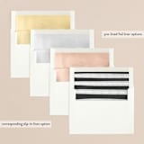 "Beyond Grateful" - Retired Holiday Cards in Snow by Bethan - Envelope Liners