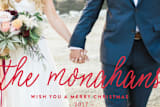 "that's our name" - Retired Holiday Cards in Scarlet by Lizzy McGinn - Close-Up