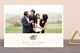 "Simple Olive Branch" - Retired Holiday Cards in Pear by Katharine Watson - Front