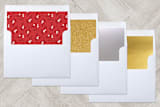 "Wrapped In Mistletoe" - Retired Holiday Cards in Deep Berry by Kerry Doyle - Envelope Liners