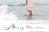 "Beach Holidays" - Retired Holiday Cards in Lava by BeachPaperCo - Close-Up