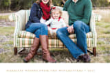 "Organic Joy" - Retired Holiday Cards in Toffee by Bonjour Paper - Close-Up