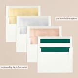 "Let's Paws" - Retired Holiday Cards in Evergreen by Erica Krystek - Envelope Liners