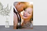 "Joyful & Glowing" - Retired Holiday Cards in Pearl by Chryssi Tsoupanarias - Front