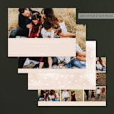 "So Merry Together" - Retired Holiday Cards in Blush by Hooray Creative - Back of Card