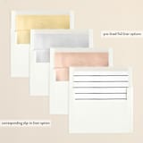 "Joyful Photos" - Retired Holiday Cards in Charcoal by Amy Payne - Envelope Liners