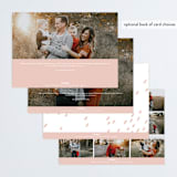 "Journaled" - Retired Holiday Cards in Burgundy by Paige Rothhaar - Back of Card