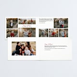 "Journaled" - Retired Holiday Cards in Burgundy by Paige Rothhaar - Interior Options