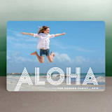 "Spirit of Aloha" - Retired Holiday Cards in Cloud by Pine Street Creative - Front