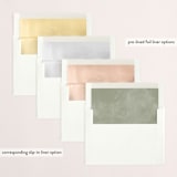 "Merry Wish" - Retired Holiday Cards in Evergreen by Eric Clegg - Envelope Liners