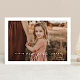 "Aire" - Retired Holiday Cards in Snow by Everett Paper Goods - Front