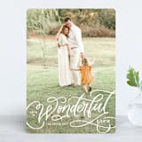"Wonderful Entwined" - Retired Holiday Cards in Snow by Kristen Smith - Front