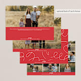 "at home" - Retired Holiday Cards in Celebrate by Design Lotus - Back of Card