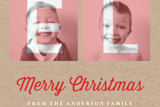 "Framed Noel" - Retired Holiday Cards in Red Velvet by heythird - Close-Up