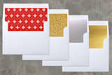 "Framed Noel" - Retired Holiday Cards in Red Velvet by heythird - Envelope Liners