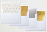 "Wrapped Up" - Retired Holiday Cards in Forest by Leah Bisch - Envelope Liners