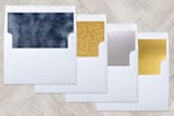 "indigo dreams" - Retired Holiday Cards in Indigo Dreams by Design Lotus - Envelope Liners