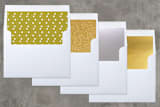 "filled up joy" - Retired Holiday Cards in merry retro by Tanya Lee of Frooted Design - Envelope Liners