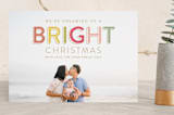 "Bright Wishes" - Retired Holiday Cards in Mint by Anelle Mostert - Front