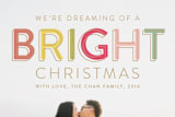 "Bright Wishes" - Retired Holiday Cards in Mint by Anelle Mostert - Close-Up