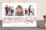 "Jolly Branch" - Retired Holiday Cards in Cider by Kelly Nasuta - Front