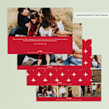 "It really is a wonderful life" - Retired Holiday Cards in Cardinal by Leah Ragain - Back of Card