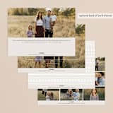 "mud cloth holiday" - Retired Holiday Cards in Taupe by Erin Deegan - Back of Card