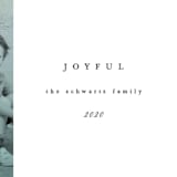 "Figure 8" - Retired Holiday Cards in Ivory by Carly Reed Walker - Close-Up
