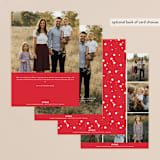 "Let Your Heart Be Light" - Retired Holiday Cards in Cardinal by Leah Ragain - Back of Card
