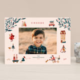 "Holiday Season" - Retired Holiday Cards in Pink by Vivian Yiwing - Front