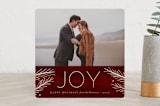 "Pine Joy" - Retired Holiday Cards in Cinnamon by Kelly Nasuta - Front