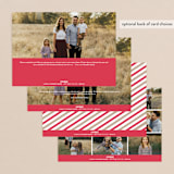 "Chardonnay" - Retired Holiday Cards in Crimson by chocomocacino - Back of Card