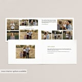 "never calm always bright" - Retired Holiday Cards in Halo by Jula Paper Co. - Interior Options