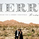 "Detailed Merry" - Retired Holiday Cards in Coal by Michelle Taylor - Close-Up