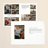 "Joy Contained" - Retired Holiday Cards in Navy by Genna Blackburn - Interior Options