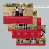 "Merry Marry" - Retired Holiday Cards in Ruby by Haley Warner - Back of Card