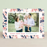 "Mod Flor" - Retired Holiday Cards in Wildflower by Kristen Smith - Front