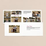 "Rarely Calm Always Bright" - Retired Holiday Cards in Pomegranate by Jula Paper Co. - Interior Options