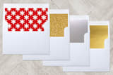 "Me And Santa" - Retired Holiday Cards in Candy Cane by Kerry Doyle - Envelope Liners