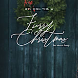 "Furry Christmas" - Retired Holiday Cards in Snow by Jessica C Nugent - Close-Up